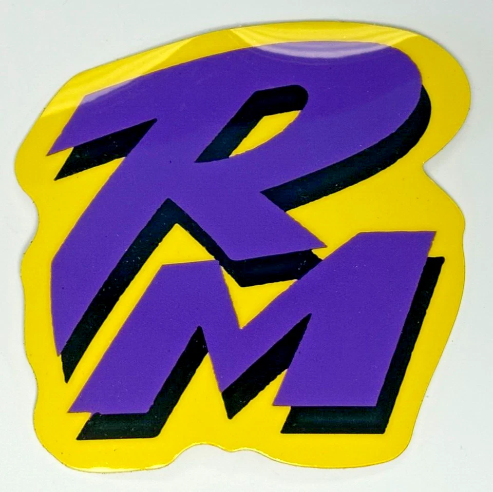 Suzuki Racing Team Heavy Duty RM 90's Retro Motorcycles Stickers 4" x 4" Foto 1 de 1