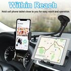  Dual Car Tablet Holder with 360 adjustable arm for IPad & iPhones, 4-11" Phones