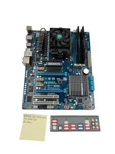 Gigabyte GA-970A-UD3 rev. 1.1, Socket AM3, AMD ATX AMD FX-4100 & 8GB DDR3 RAM - Photo 1/5