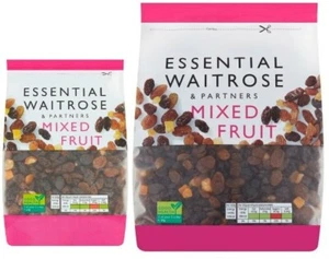 Mixed Fruit Essential Waitrose Eine Mischung aus Trockenfrüchten 500g & 1Kg - Bild 1 von 5