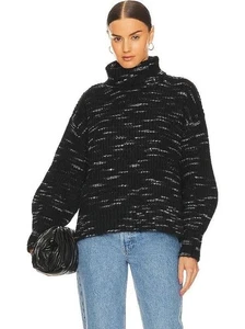 Suéter Varley Para Mujer Grueso Gran Tamaño Marlena Capucha Cuello Manga Globo L - Imagen 1 de 11