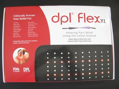 Dispositivo de almohadilla DPL Flex XL sistema de alivio del dolor muscular terapia de luz LED infrarroja Foto 1 de 4