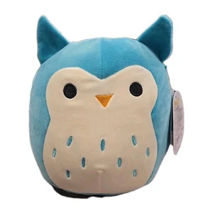 Squishmallows Winston The Owl Stuffed 8 inch Plush Toy - Turquoise NWT (215) - Picture 1 of 4