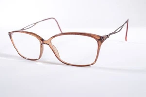 Stepper Eyeglasses SI Women Brown Full Rim Titanium Eyewear Glasses Frames 53 mm - Picture 1 of 4