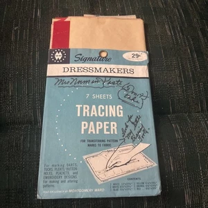 Vintage Packung Signatur Schneider Transparentpapier Bastelbedarf - Bild 1 von 3