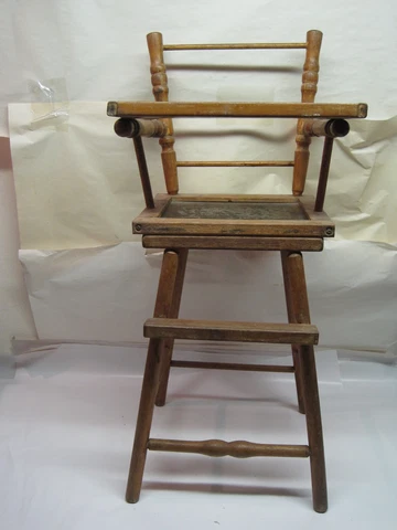 Antique High Chair Antique Hi Chair Doll Chair Cover
