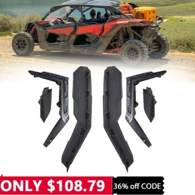 Alargadores de para-lama super estendidos para Can-Am Maverick X3 Turbo R 2017-2025 #715002973 - Imagem 1 de 4