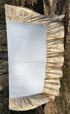 Ralph Lauren Woodstock King Volantes Tostado Rosas Floral Cama Falda Polvo Volantes Foto 1 de 4