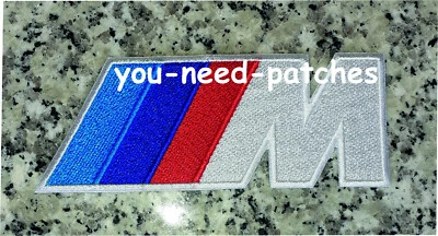 BMW M3 patch German car auto tuning racing jersey sew on embroidery patch