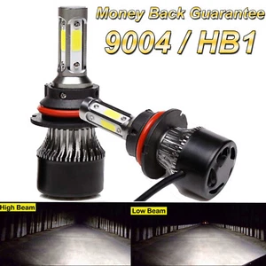 2x 9004 HB1 CREE 1400W 210000LM LED Headlight Hi-Lo Beam Bulbs Replace XENON HID - Picture 1 of 11