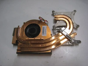 Lenovo Thinkpad W510 CPU/GPU Cooling Fan + heatsink 60Y4981 60Y5493 - Picture 1 of 3