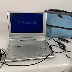 Polaroid 10" wide screen portable dvd player swivel screen PDM-1040 Case Cord - Picture 1 of 9