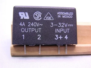 1 Crydom MP240D4 240V 4A Output 3-32V DC Control Solid State AC Relay SIP - Picture 1 of 2