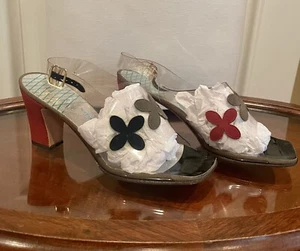 Vintage 60s Stanley  Philipson Clear Heels - Picture 1 of 15