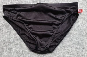 AUSSIEBUM MENS 2.5 Original Classic Briefs Trunks Black Nylon Size M XL NEW - Picture 1 of 8