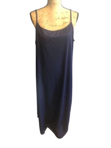 Spaghetti Strap Dress XXL Navy Blue Sleeveless - Picture 1 of 5