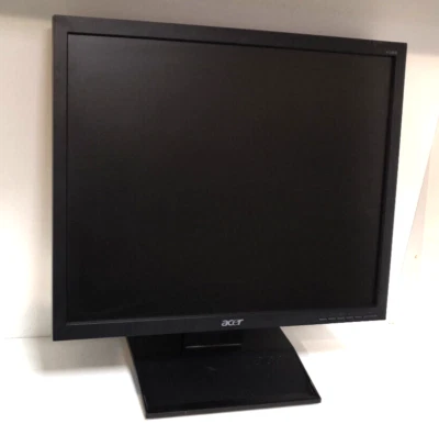 Acer V193d (V193 DObmd) 48cm 19 Zoll 5:4 LCD Monitor - Schwarz mit DVI VGA Sound - Bild 1 von 4