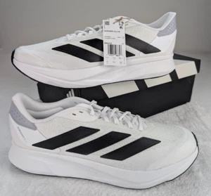 Adidas Duramo SL2 Sneakers Running Uomo Tg 12 Bianco Nero Halo Argento Nuove con scatola. - Foto 1 di 8