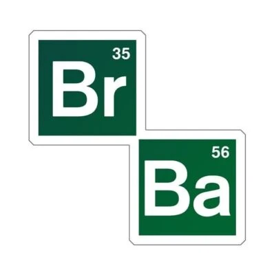 POPART Breaking Bad Sticker Br Ba