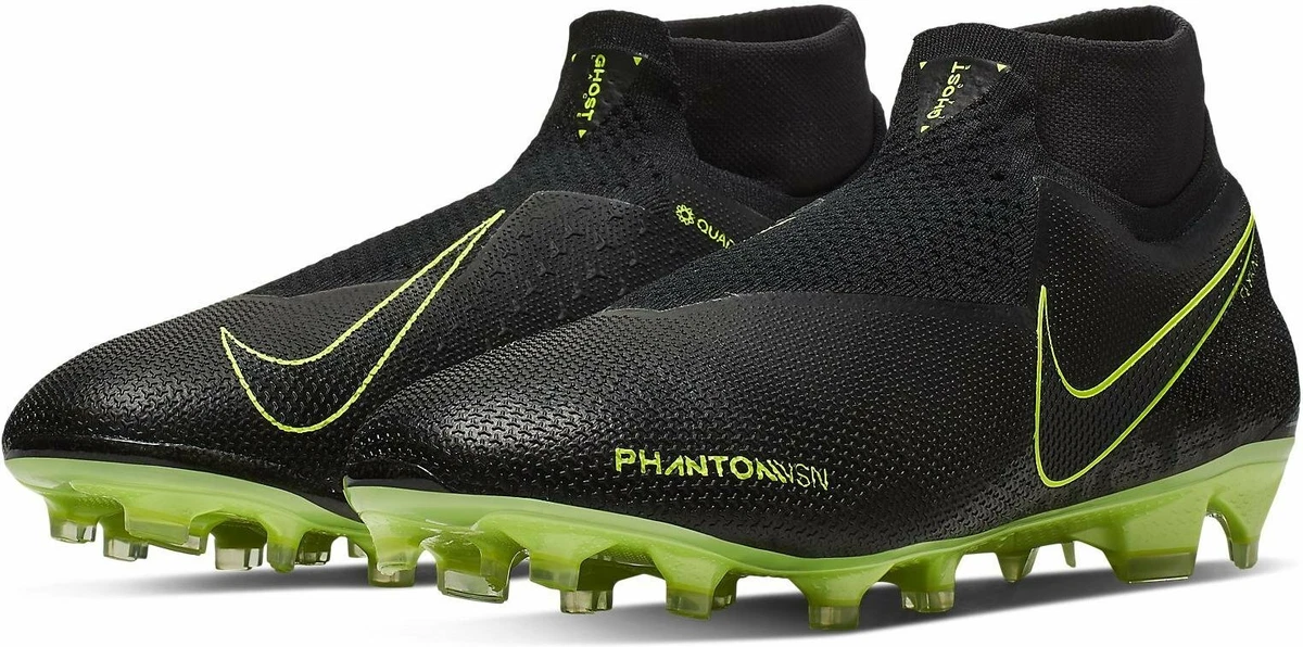 Preços baixos em Nike Phantom Vision Elite DF FG Black Volt | eBay
