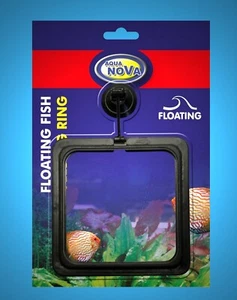 Aquarium 🍀 FUTTERRING ✚ VARIABLER HALTERUNG 🍀 Futterkorb Zubehör Fischfutter - Bild 1 von 1