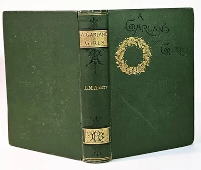 Louisa May Alcott GARLAND FOR GIRLS 1st Edition 1888 - Imagem 1 de 4