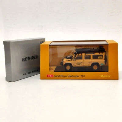 Master 1:64 Lan~over Defender 110 Camel Cup Diecast Toys Model Collection Gift - Immagine 1 di 4