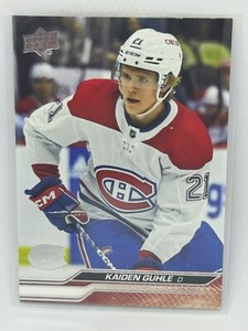 Kaiden Guhle 2023-24 Upper Deck Series 1 Hockey No. 97