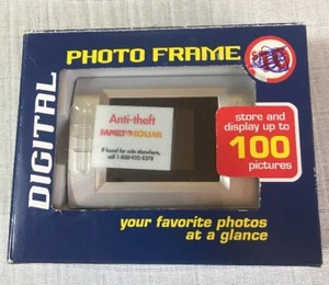 Family dollar Digital Photo Frame Stores up to 100 1.5" LCD screen - Picture 1 of 5