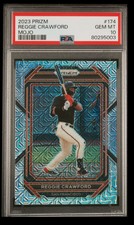 2023 Panini Prizm Mojo Reggie Crawford 08/25 PSA 10 San Francisco Giants #174