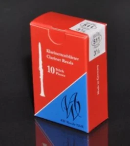 AW French Cut Eb Clarinet Reeds #511 - 10 Per Box - Picture 1 of 7