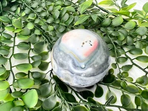 Ocean Jasper Sphere - UNICA sfera di cristallo Ocean Jasper - 2,5" Ocean Jasper - Foto 1 di 10