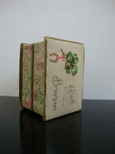Antique FAB Hand Made Two Rings Fresh Married Couple Jewelry Presentation Box - Picture 1 of 8