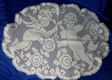 Stella Di Natale Uncinetto Filet.Centrino Uncinetto In Vendita Uncinetto E Lavoro A Maglia Ebay