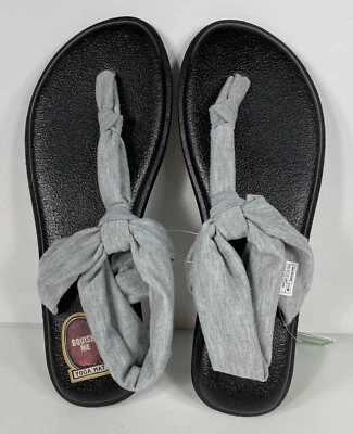 SANUK YOGA SLING ELLA GRIS JASPEADO CHANCLAS SANDALIAS SANUK TALLA 7 Foto 1 de 4