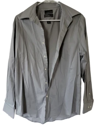 Men's Covington Gray Button Down Shirt Neck 15.5, Sleeve 32 - Image 1 of 3