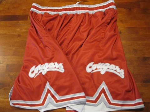 EUC RARE HOUSTON COUGARS Shorts XXXL 19Nine Hardwood History NCAA  RED POCKETS Cover