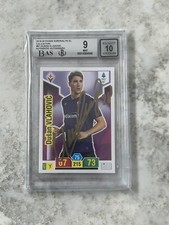 2019-20 PANINI Adrenalyn XL Calciatori Dusan Vlahovic Rookie RC Gold Auto BGS 9 