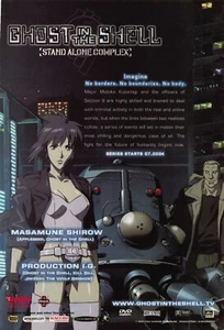 Ghost In The Shell - Stand Alone Complex Trade Print Magazin Anzeige 2004 Wandbild  - Bild 1 von 1