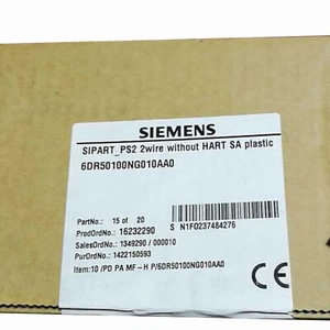6DR50100NG0-0AA0 NEW SIEMENS 6DR5010-0NG01-0AA0 SIPART PS2 Valve Positioner - Picture 1 of 3