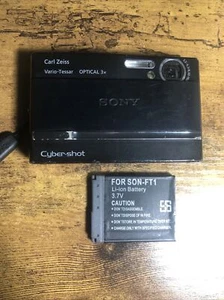 Sony Cyber-shot DSC-T9 6.0 MP Digital Camera - Black W/battery - Picture 1 of 8