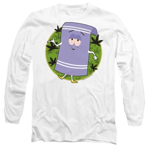 South Park Towelie Mens Long Sleeve T-Shirt, White - Picture 1 of 3