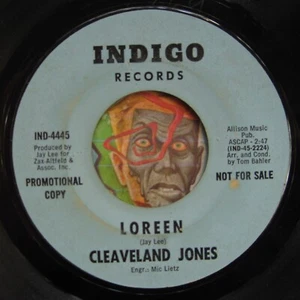 HEAR Cleaveland Jones 45 Loreen INDIGO teen teener pop - Imagen 1 de 2