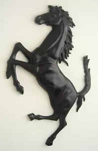 Das Cavallino rampante, Ferrari Emblem, Wandrelief, Handarbeit, Unikat - Bild 1 von 3
