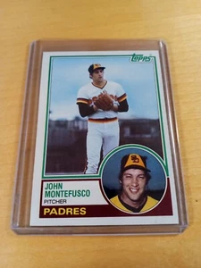 1983 Topps #223 John Montefusco San Diego Padres Baseballkarte, Krug, SP (NM) - Bild 1 von 2