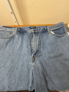 Lands End Square Rigger 44T Blue Wash Jeans Traditional Fit 44x26 - Bild 1 von 3