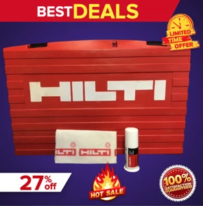 HILTI CASE FOR TE 505 (ONLY CASE), PREOWNED,FREE HILTI GREASE, FAST SHIP - Picture 1 of 12