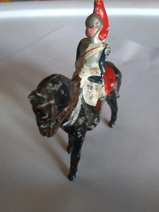 Pre 1970 Britains Toy Soldier on horseback - Picture 1 of 2