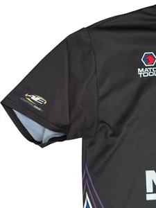 Matco Tools Toyota Army Racing Chemise Advertising Edge Large Noir Pit Crew USA - Photo 1/5