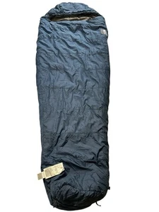 The North Face Adult Sleeping Bag Long Mummy Blue PolarGuard 80"X29" No Issues - Picture 1 of 9